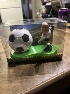 Scotch Magic Tape Dispenser Soccer Player Scotch Tape Holder Office Supply Decor - Picture 1 of 7