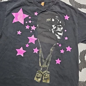 Lemar and Dauley Notorious BIG tee Vtg T Shirt XL Black Stars Hip Hop 90s Y2k - Photo 1/8