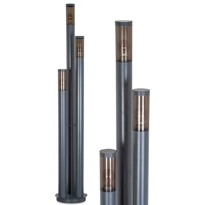 HOFSTEIN Gnocchetta Außenwegeleuchte Metall/Kunststoff Anthrazit/Rauch oder Weiß - Bild 1 von 4