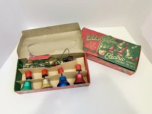 Campanas de árbol eléctricas de Navidad de colección The Bells Of St Nicholas 1948 probadas - Imagen 1 de 11
