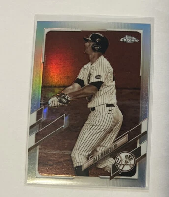2021 Topps Chrome DJ LeMahieu #105 Sepia Refractor New York Yankees - Image 1 of 2