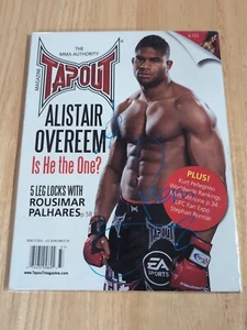 Alistair Overeem Signed Tapout Magazine UFC MMA - Picture 1 of 1