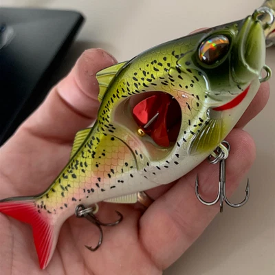 Fishing Lure Sinking Propeller Jointed Swimbait Jerkbait Crankbait 10G 23G 35G - Image 1 of 4