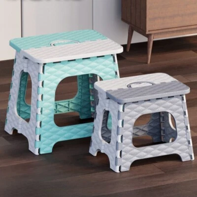 1PCS Folding Portable Step Stool Outdoor Camping Fishing Hiking Foldable Bench - Image 1 of 4