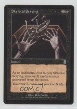 2001 Magic: The Gathering - Odyssey Skeletal Scrying #161 03cw