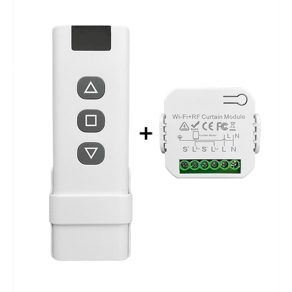 Módulo de persianas de cortina inteligentes WiFi interruptor motor persiana para Tuya Alexa Home - Imagen 1 de 1