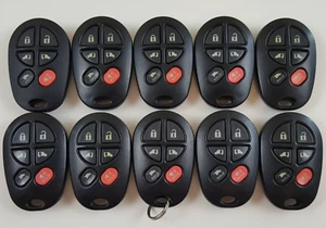 ORIGINAL LOT OF 10 TOYOTA SIENNA 04-18 OEM KEY LESS REMOTE POWER SLIDING DOOR US - Picture 1 of 12