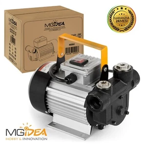 POMPA ASPIRAZIONE OLIO DIESEL BLACK 230V POTENTE 550W CARBURANTE 70 LT/ MIN BIO - Imagen 1 de 7