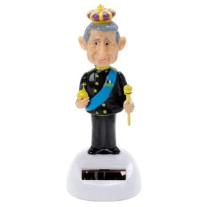 King Charles Solar Pal Collectible Coronation Royal Family Dancing Figure NEW UK - Picture 1 of 7