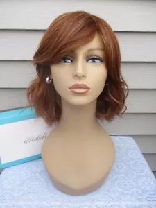 Gabor Wig VISIONARY Heat Friendly Color MEDIUM RED Reddish Brown w/Copper HL - Picture 1 of 10