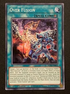 Over Fusion | POTE-EN054 | Común | 1ª Edición | Juego de cartas coleccionables YuGiOh - Imagen 1 de 3