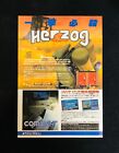 Magazine clipping PCGAME Herzog original game advertisement Japan Limited