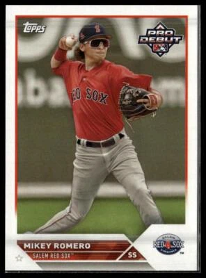 2023 Topps Pro Debut #PD-45 Mikey Romero - Image 1 of 2