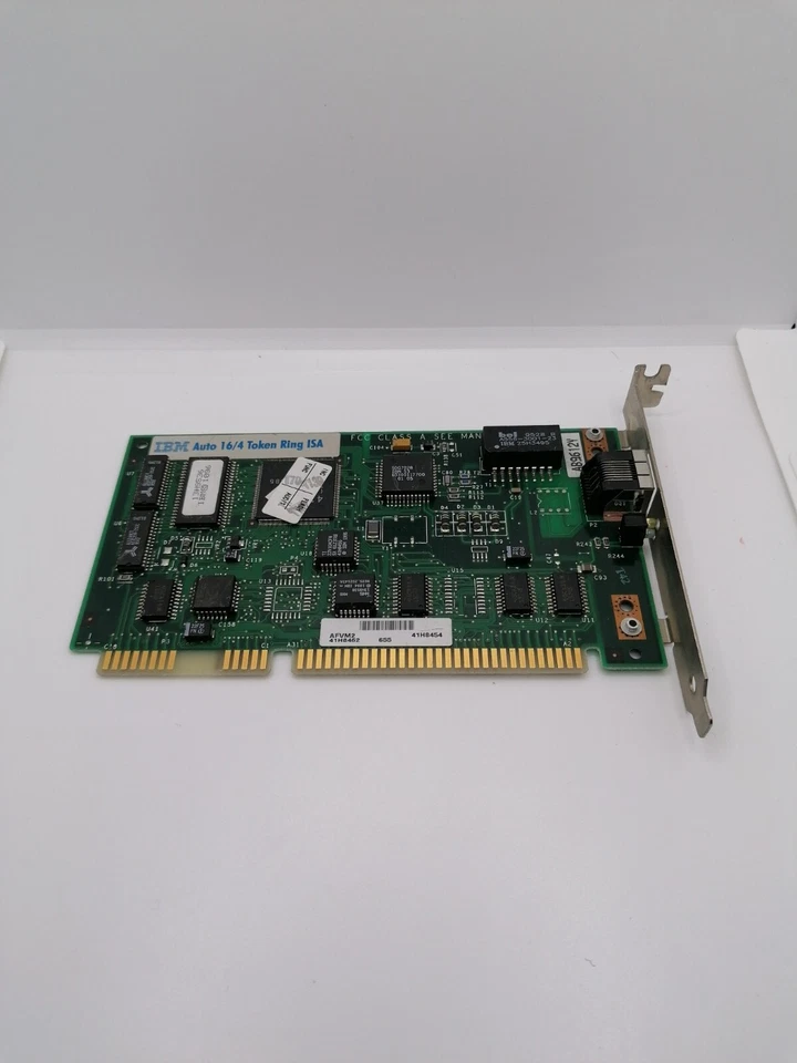 SCHEDA DI RETE IBM 41H8462 AUTO 16/4 TOKEN ANELLO ISA USATA - Immagine 1 di 4