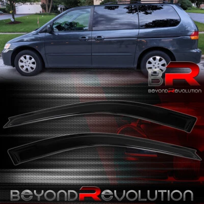 Para 1995-2004 Odyssey RL1 JDM Puerta Lateral Ventana Viseras Sombra Ventilación Viento Lluvia Protector Foto 1 de 4
