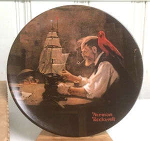 Norman Rockwell Heritage "The Ship Builder" L Ed Plate Knowles w COA Box Book - Picture 1 of 7