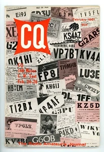 CQ The Radio Amateur's Journal Vol. Revista radioaficionado 17/nº 2 de febrero de 1961 - Imagen 1 de 2