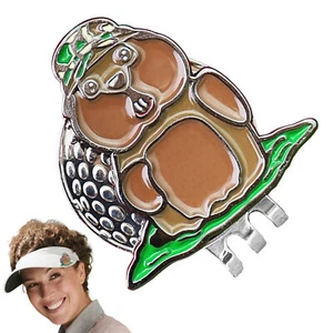 Magnetic Golf Ball Marker Metal Magnetic Golf Funny Hat Clip Golf Putting Aid - Picture 1 of 12