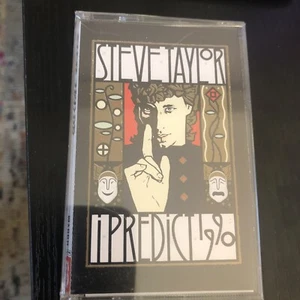 Sealed Steve Taylor I Predict 1990 Cassette Tape 80s Pop Christian New Wave 1987 - Picture 1 of 7