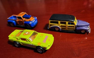 3 Racing Champions Lot 1940 Ford Woody Wagon Car, Scooby-Doo Mustang 1948 Pickup - Picture 1 of 13
