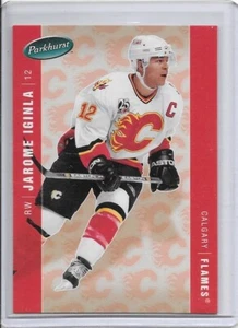 2005-06 Jarome Iginla Parkhurst Hockey Card #67 Calgary Flames - Imagen 1 de 2