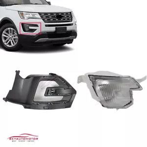 Faros antiniebla delanteros con bisel lado derecho del pasajero Fit Ford Explorer 2016-2017 - Imagen 1 de 7