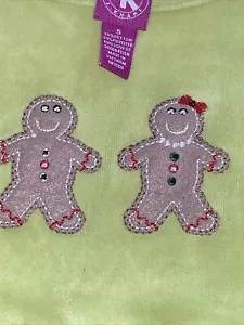 Authentic J KHAKI Gingerbread Man Woman Little Girl Dress Size 5 SO SWEET 💗194 - Picture 1 of 5