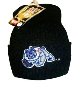 Fresno State Bulldogs Mens Adult Black Cuffed Winter Hat Beanie Cap New Ncaa - Picture 1 of 2