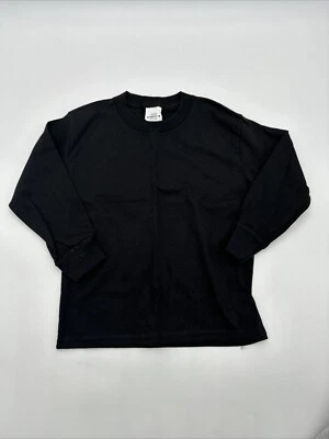 Hanes Juvenil Unisex Niños Camiseta Prendas para el torso Manga Larga Camiseta Lote 4 Negro, Azul, Rojo, Gay Foto 1 de 4