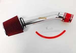 Red Air Intake System Kit Filter For 1992-1995 Honda Civic Cx Dx Lx Ex Si - Picture 1 of 1
