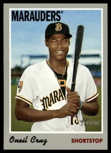 2019 Topps Heritage Minor League Oneil Cruz #96 - Picture 1 of 2