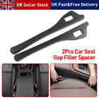 2Pcs Car Seat Gap Filler Spacer Auto PU Universal Soft Holster Blocker Pad UK