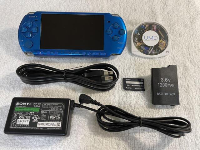 Sony PSP-3000 蓝色视频游戏机| eBay