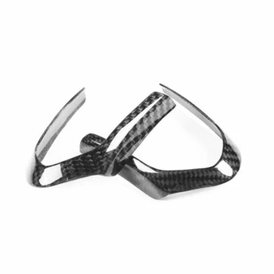 Fit For BMW M3 M4 M5 2015-2019 Dry Carbon Fiber Steering Wheel Button Frame Trim - Image 1 of 4