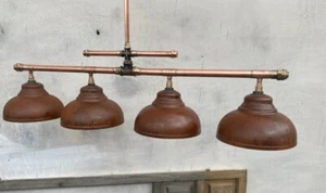 Large chandelier lighting industrial lamp kitchen pendant light bar steampunk - Picture 1 of 16