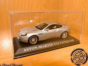 ASTON MARTIN V12 V-12 VANQUISH SILVER 1:43 MINT!!! - Picture 1 of 1