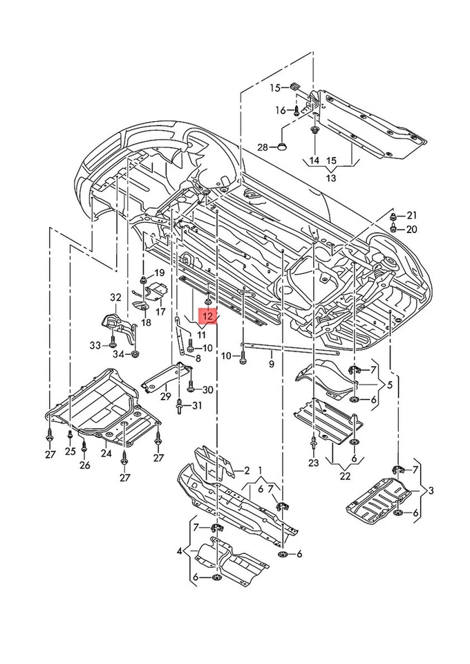 Genuine AUDI A3 Cabriolet S3 Sportback Lim. quattro Rotary Latch 8U0853831A - Image 1 of 1