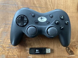 Logitech Gaming Cordless Precision PS3 Controller G-X5C11A with dongle - Picture 1 of 2