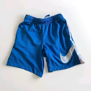 Boy's Nike Standard Fit Pindot Mesh Dri-Fit Dry Training Shorts - Picture 1 of 4