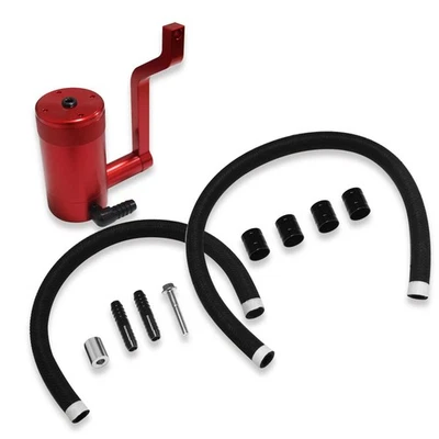 1 Set Aluminum Alloy Billet Oil Catch Can For Dodge Challenger 6.4L 2011-2021 - Image 1 of 4