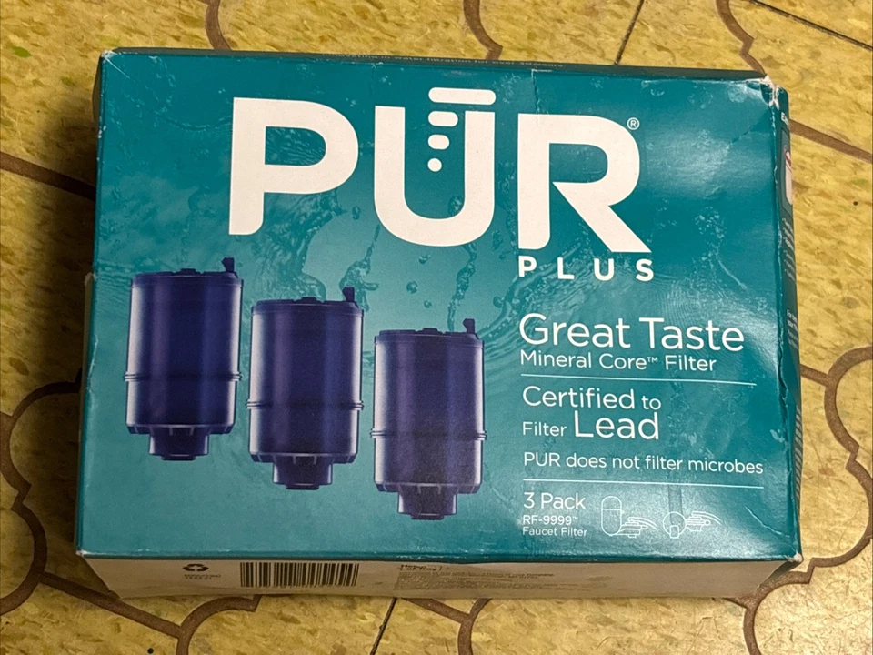 Pur Plus mineral core filter (3-pack) RF–9999 faucet filter sealed - Image 1 of 1