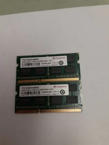 2X Transcend SO-DIMM 8GB DDR3L 1600 TS1GSK64W6H - Picture 1 of 4