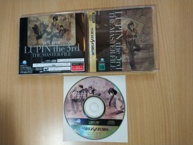 SS Lupin Sansei the 3rd: The Master File (Japan Ver.) ANIME GAME SEGA SATURN