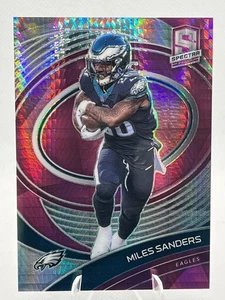 2021 Panini Spectra - [Base] - Neon Pink Prizm #79 - Miles Sanders /25 - Bild 1 von 2