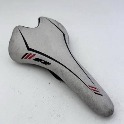 Sillín vintage Bontrager R Seat Trek Road Race MTB gris negro 146 mm A76 Foto 1 de 4