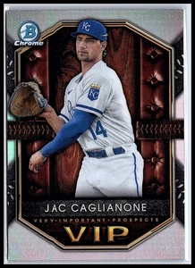 2025 Bowman Jac Caglianone Very Important Prospects #VIP-11 Kansas City Royals - Picture 1 of 10