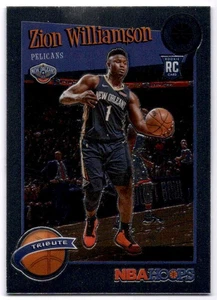 2019-20 Hoops Premium Stock #296 Zion Williamson - Picture 1 of 2