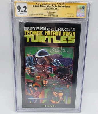 Teenage Mutant Ninja Turtles Movie #NN SS CGC 9.2 Kevin EASTMAN Autograph TMNT - Image 1 of 4