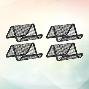4 Pcs Geschäftskartenhalter Unternehmensorganisator Namenshalter - Afbeelding 1 van 11