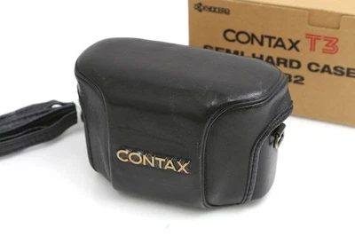 [Good / Used] CONTAX CC-82 T3 Semi-Hard Camera Case w/ Original Box JAPAN - Image 1 of 4